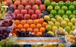 Top 10 loại trái cây nhập khẩu phổ biến, được ưa chuộng nhất hiện nay