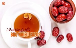 1 quả táo đỏ khô bao nhiêu calo? Mẹo ăn giảm cân