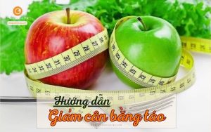 Hướng dẫn cách giảm cân bằng táo trong 3 ngày hiệu quả