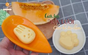 Hướng dẫn cách làm dưa lưới cho bé ăn dặm thơm ngon, bổ dưỡng